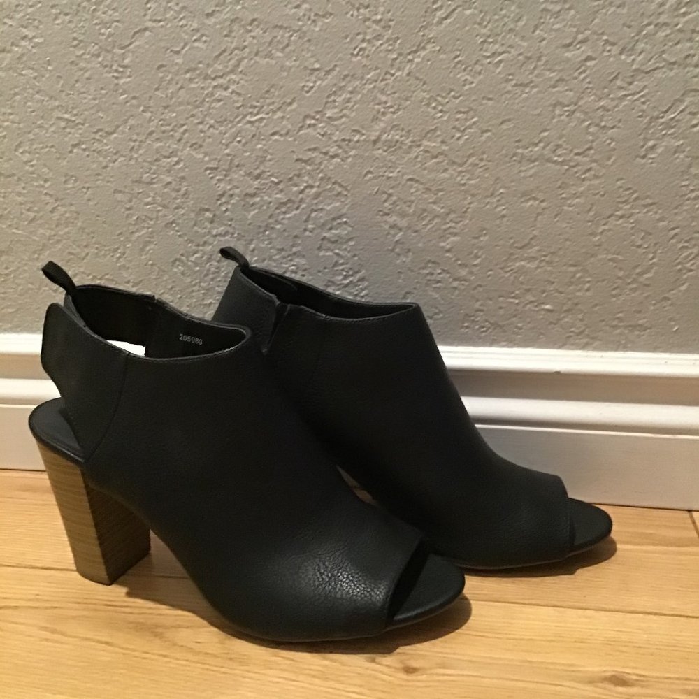 Gap Open Toed Booties